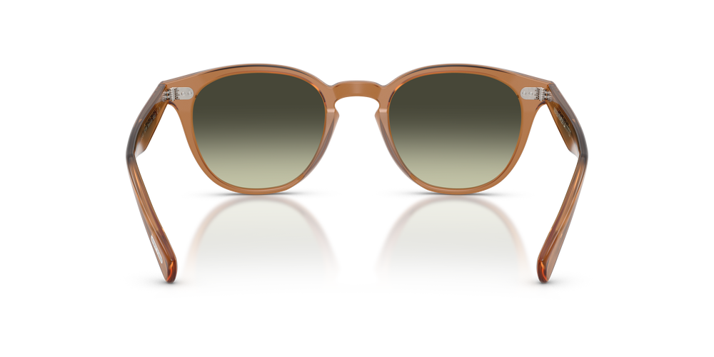 Sie Oliver Peoples Desmon Sun Exclusive mit Semi-Matte Carob Gestell und Grün Gläsern - Bild 5
