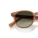 Oliver Peoples Desmon Sun Exclusive con montura Algarroba semimate y lentes Verde - Variant