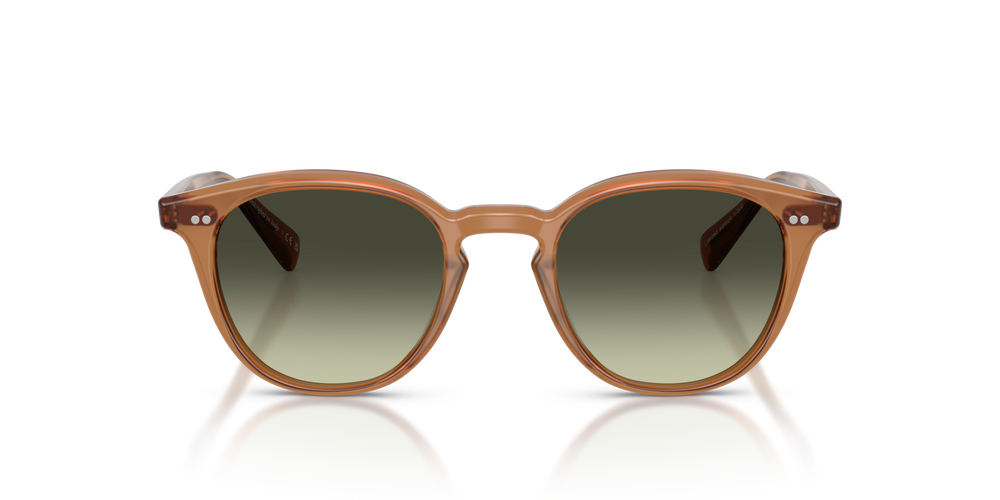 Oliver Peoples Desmon Sun Exclusive with Semi-Matte Carob frame and Green lenses - image 2