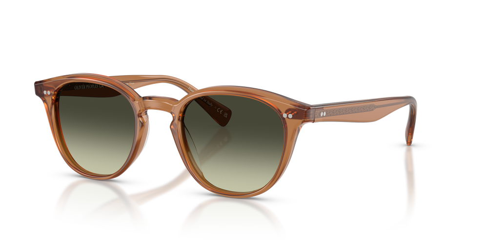 Oliver Peoples Desmon Sun Exclusive with Semi-Matte Carob frame and Green lenses - Image 1
