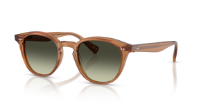 Oliver Peoples Desmon Sun Exclusive with Semi-Matte Carob frame and Green lenses - image 1