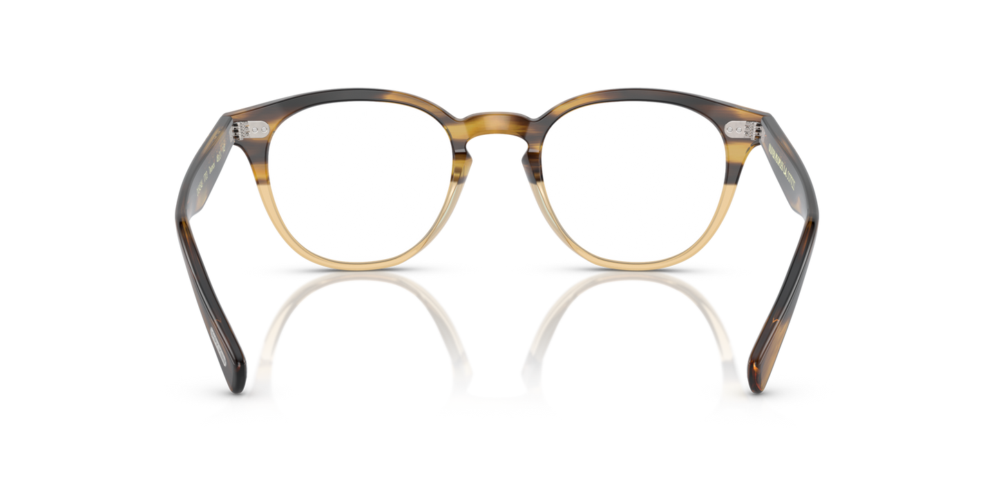 Oliver Peoples Desmon with Canarywood Gradient frame - Image Nosepads