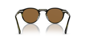 Oliver Peoples Gregory Peck 1962 with Emerald Bark frame and Brown lenses - image 6