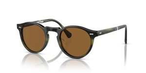 Oliver Peoples Gregory Peck 1962 con montura Corteza esmeralda y lentes Marrón - imagen 2
