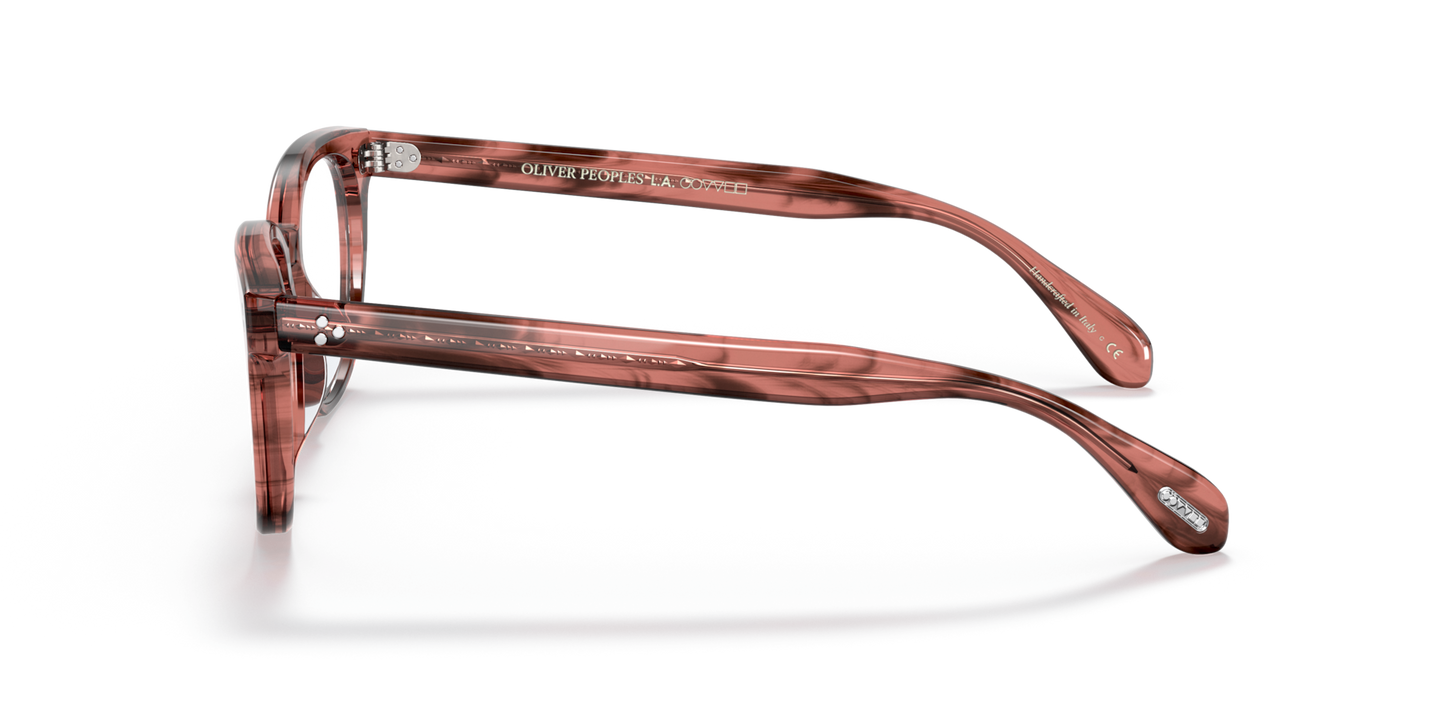 Oliver Peoples Hildie with Merlot Smoke frame - Image Genuine Pins