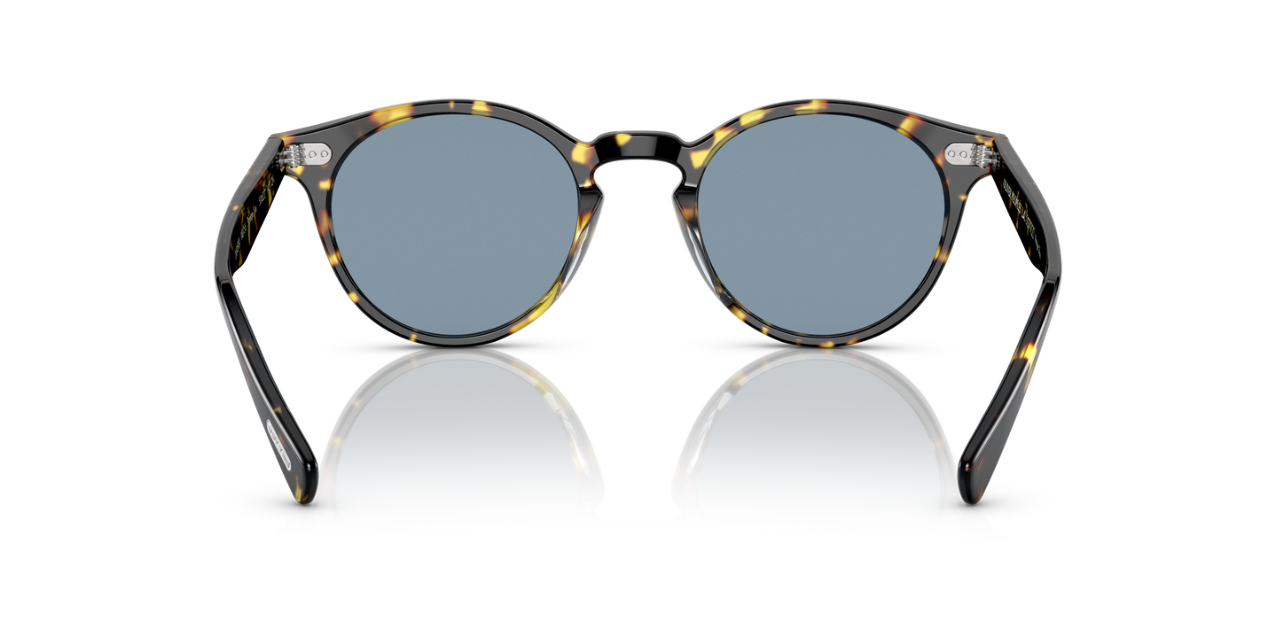 Oliver Peoples Romare Sun の Vintage DTB フレームと コバルト