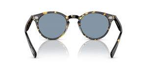 Oliver Peoples Romare Sun avec une monture Vintage DTB et des verres Bleu - L'image 5