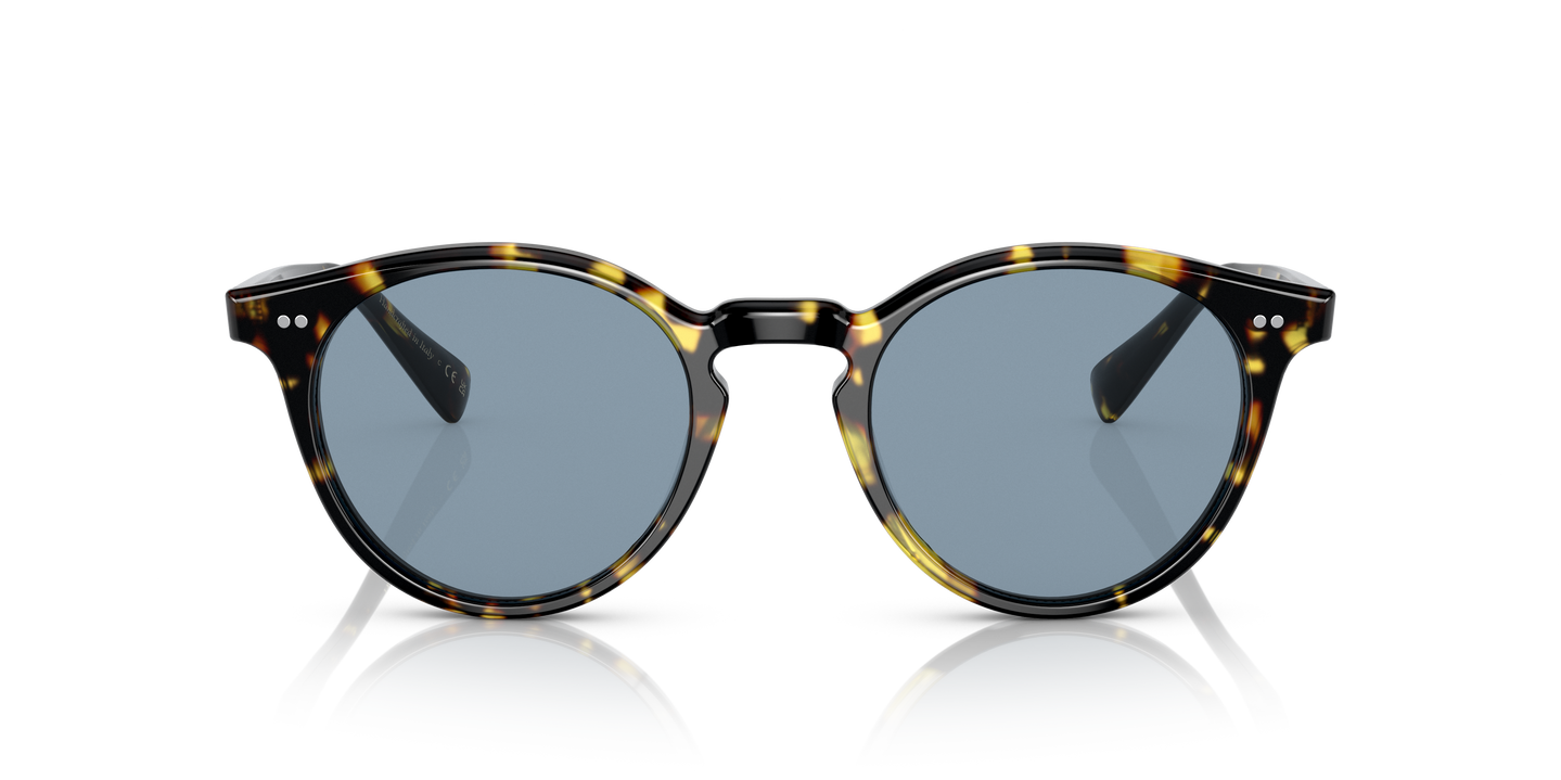 Oliver Peoples Romare Sun の Vintage DTB フレームと コバルト