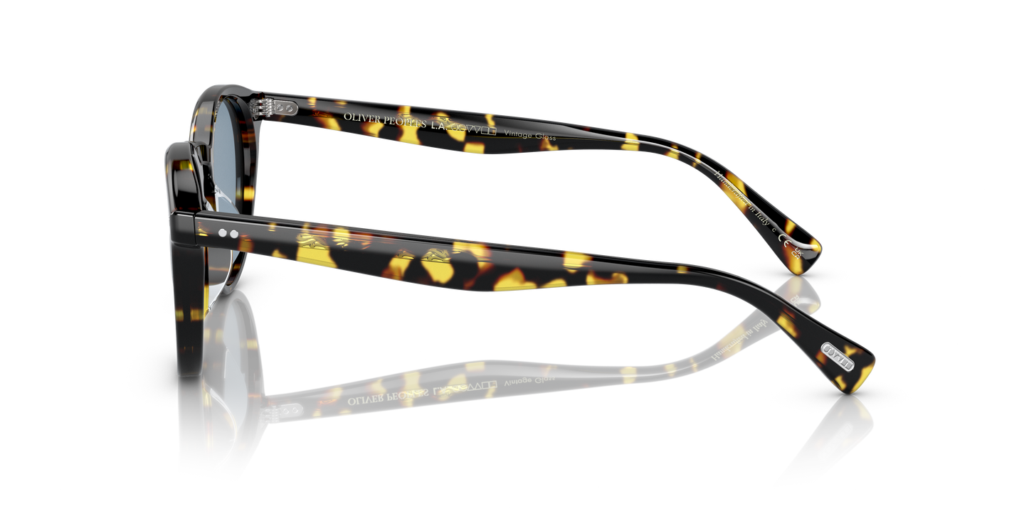 Oliver Peoples Romare Sun の Vintage DTB フレームと コバルト