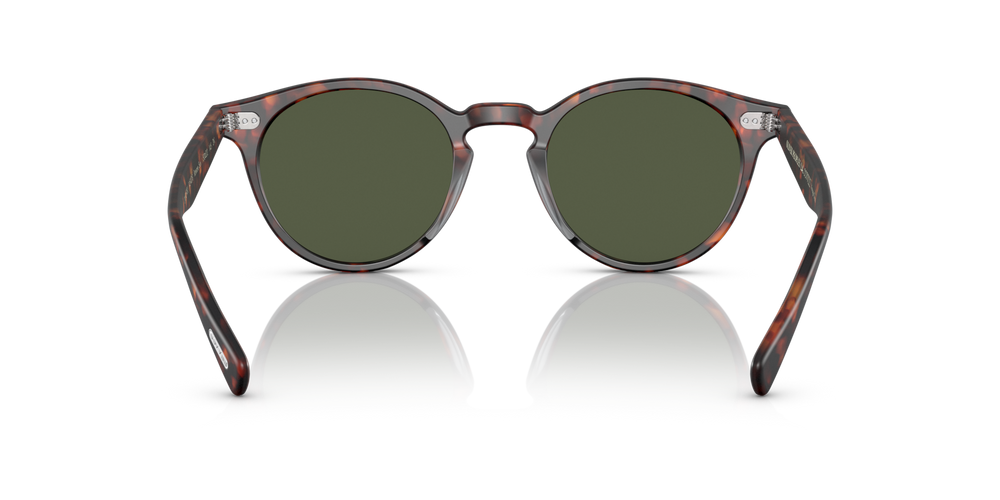 Oliver Peoples Romare Sun with Semi-Matte Sable Tortoise frame and Green lenses - image 5