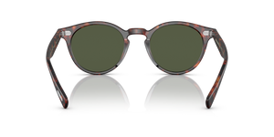 Oliver Peoples Romare Sun with Semi-Matte Sable Tortoise frame and Green lenses - image 5