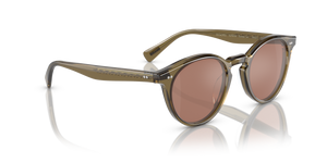 Sie Oliver Peoples Romare Sun mit Dusty Olive Gestell und Orange Gläsern - bild 3