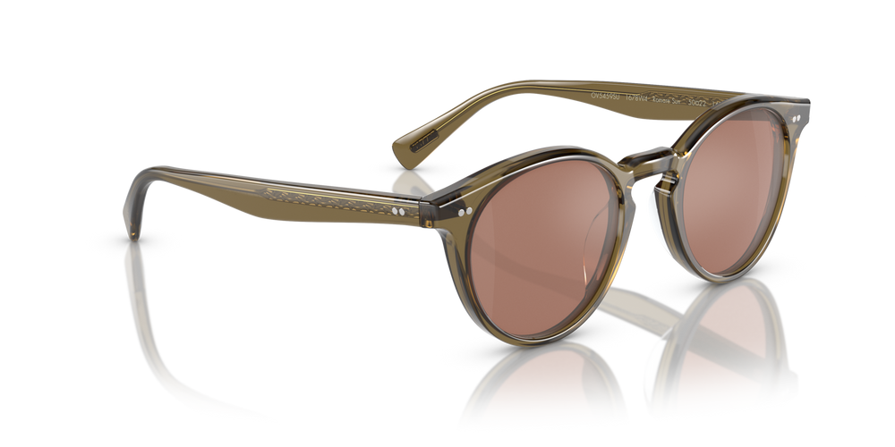 Oliver Peoples Romare Sun with Dusty Olive frame and Orange lenses - image 3
