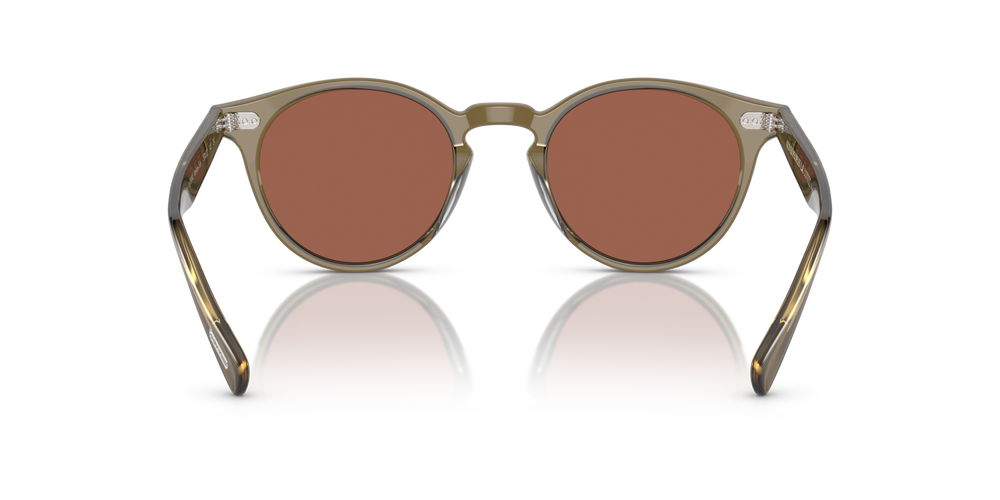 Oliver Peoples Romare Sun with Dusty Olive frame and Orange lenses - image 5