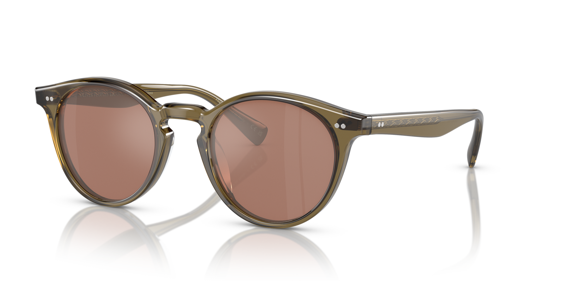 小物 OLIVER PEOPLES Romare Sun OV5459SU Oliver Peoples Romare Sun with Dusty Olive frame and Persimmon
