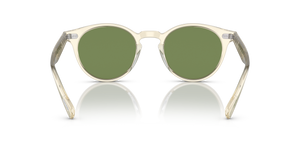 Oliver Peoples Romare Sun with Pale Citrine frame and Green lenses - image 5
