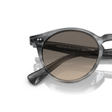 Oliver Peoples Romare Sun with Grey Textured Tortoise frame and Grey lenses - Variant