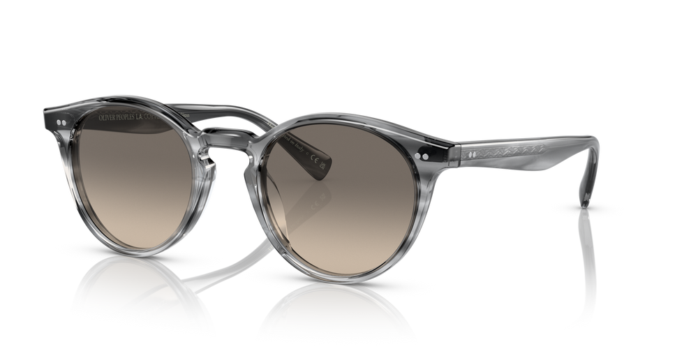 Oliver Peoples Romare Sun with Grey Textured Tortoise frame and Grey lenses - image 1