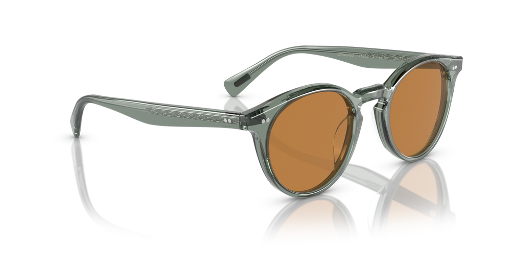 Oliver Peoples Romare Sun avec une monture Acqua et des verres Brun - image 3