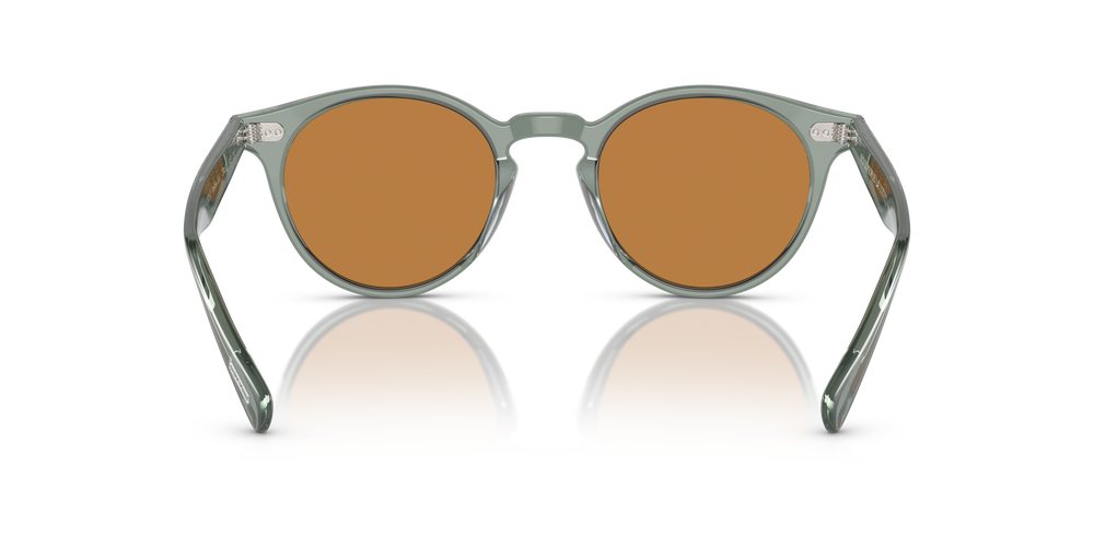 Oliver Peoples Romare Sun with Acqua frame and Brown lenses - Image 5