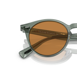 Oliver Peoples Romare Sun with Acqua frame and Brown lenses - Variant