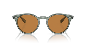 Oliver Peoples Romare Sun avec une monture Acqua et des verres Brun - image 2