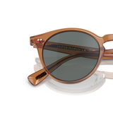 Oliver Peoples Romare Sun con montatura Espresso e lenti  Blu - Variant