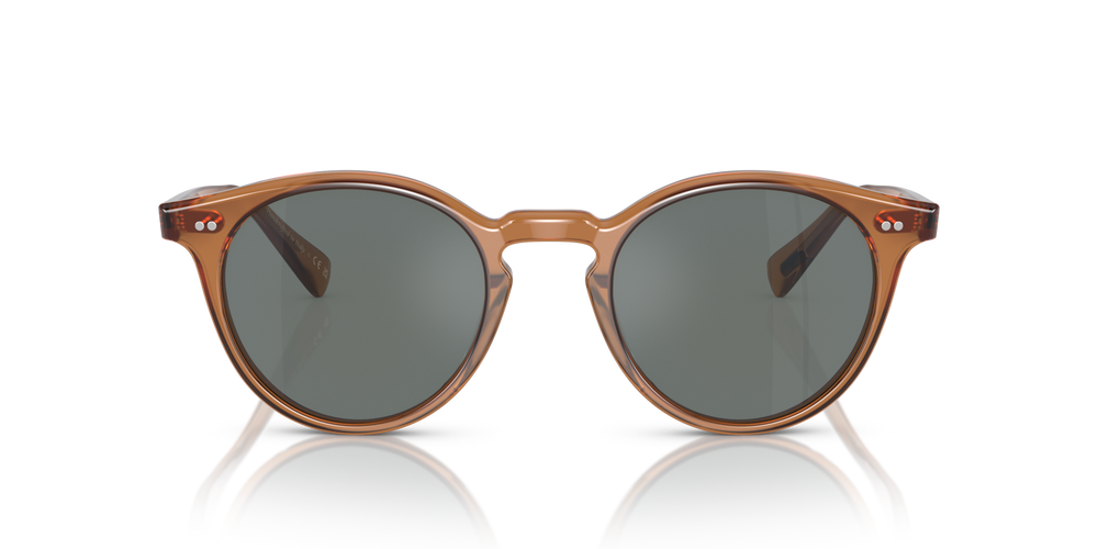 Oliver Peoples Romare Sun with Espresso frame and Blue lenses - image 2