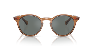 Oliver Peoples Romare Sun with Espresso frame and Blue lenses - image 2