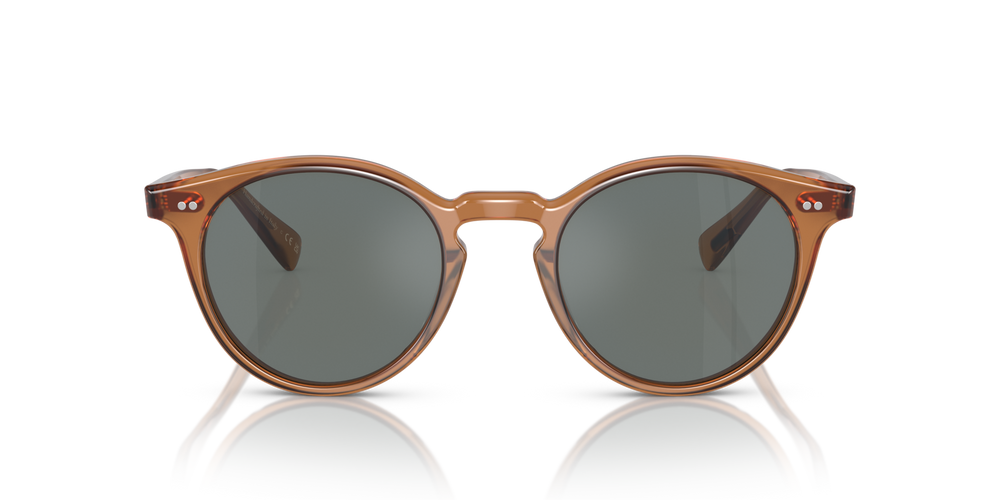 Oliver Peoples Romare Sun with Espresso frame and Blue lenses - image 2