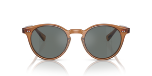 Oliver Peoples Romare Sun with Espresso frame and Blue lenses - image 2