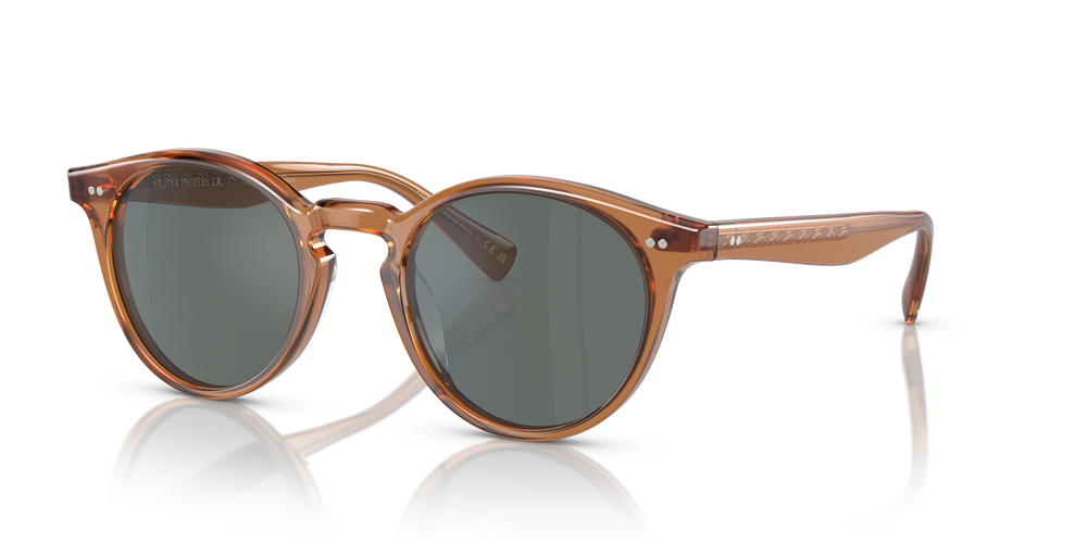 OLIVER PEOPLES　Romare Sun　サングラス Oliver Peoples Romare Sun with Espresso frame and Regal Blue