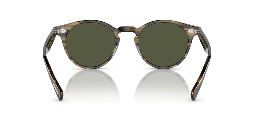 Oliver Peoples Romare Sun with Olive Smoke frame and G-15 lenses