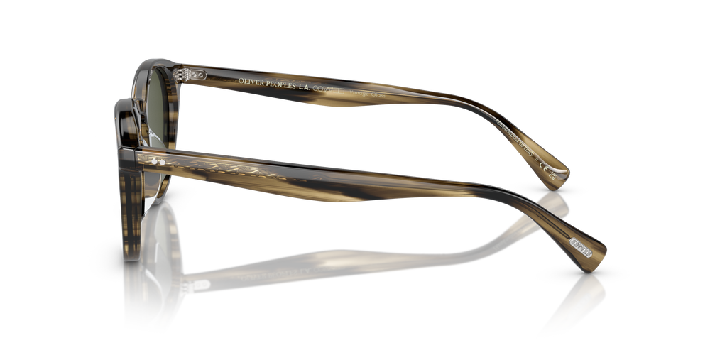 Oliver Peoples Romare Sun with Olive Smoke frame and G-15 lenses