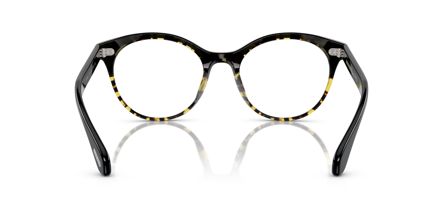 Oliver Peoples Gwinn con montura Black/Dtbk Gradient - Imagen Plaquetas nasales