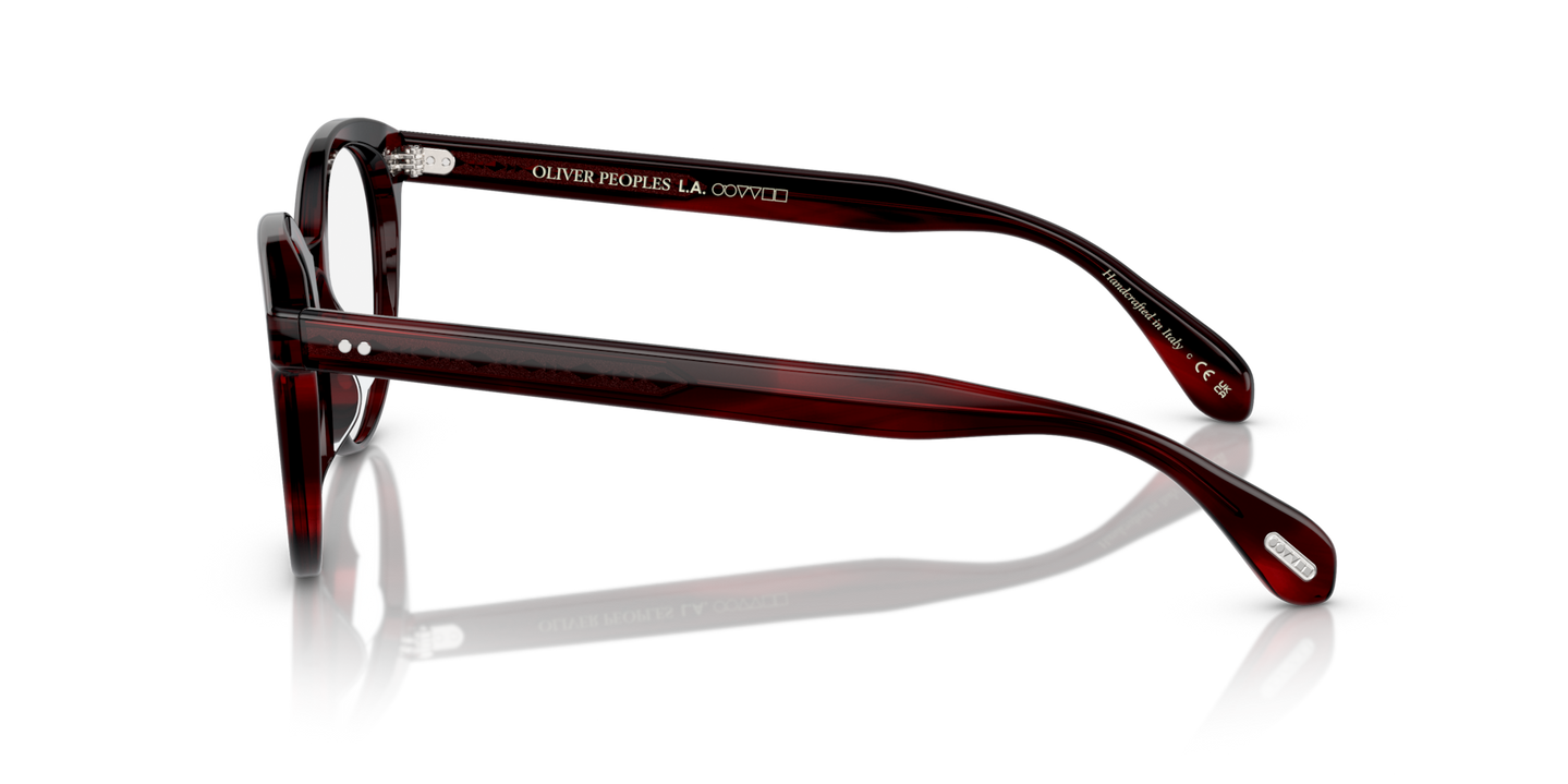 Oliver Peoples Gwinn avec monture Écorce Bordeaux - Image Points