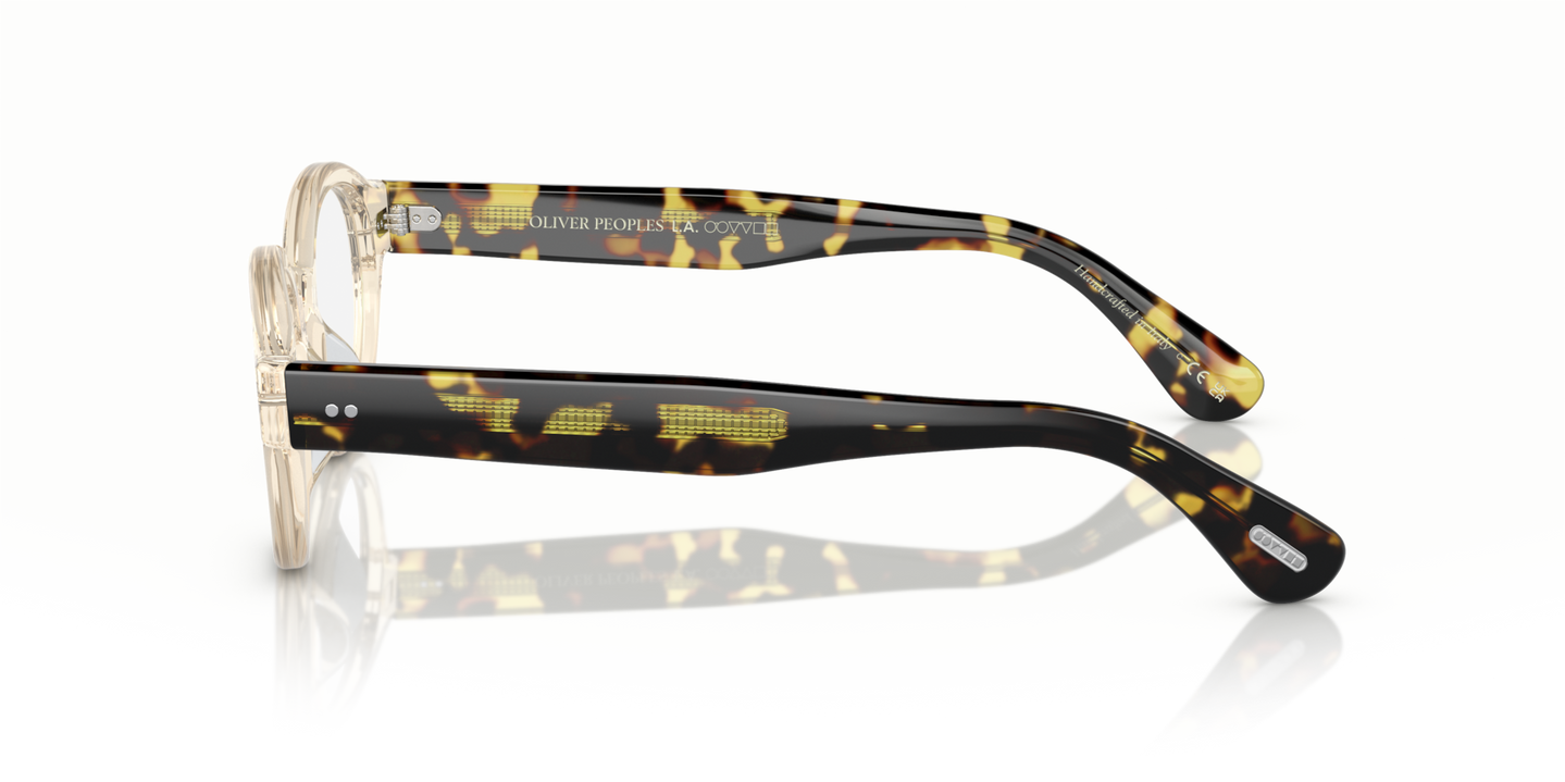 Oliver Peoples Londell con montatura Marrone camoscio/DTB - Immagine Perni