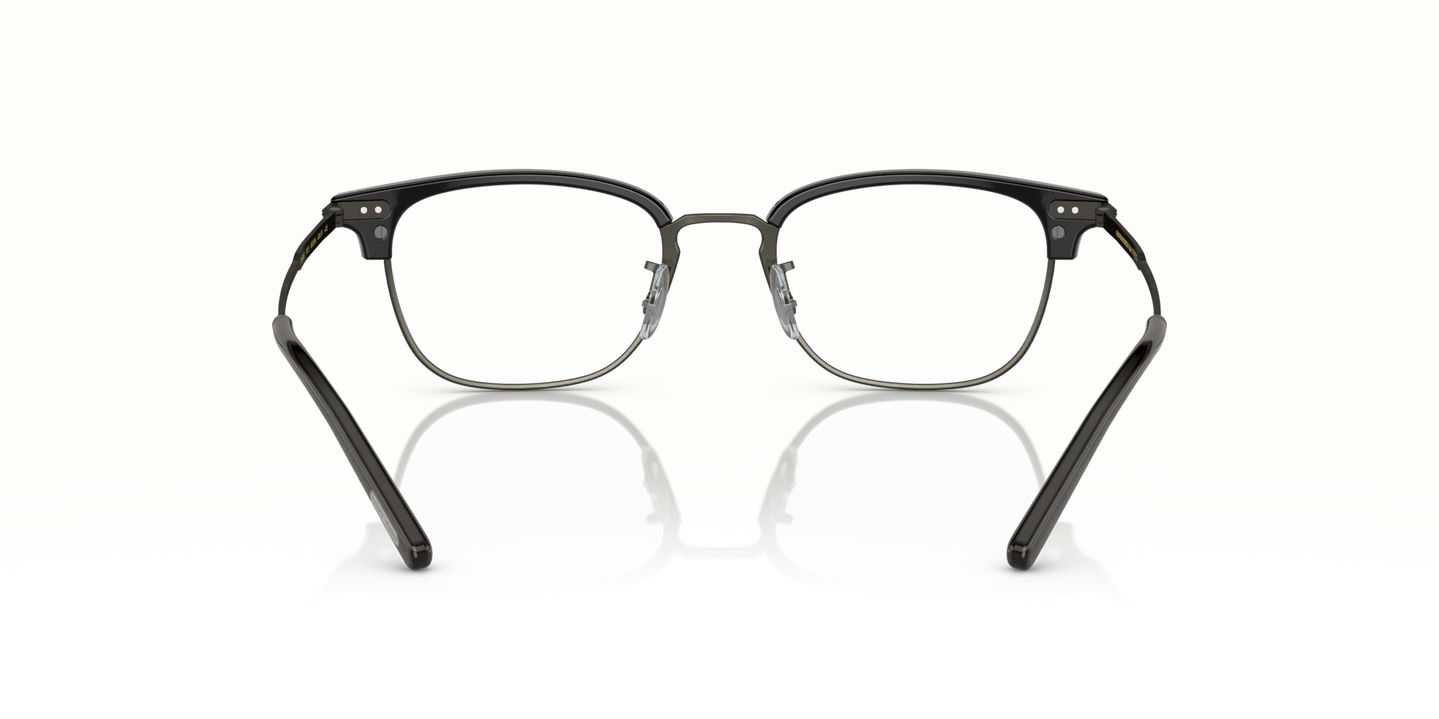 Oliver Peoples Kesten avec monture Étain patiné/Noir - Image Plaquettes de nez