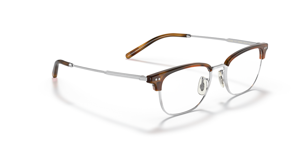 Oliver Peoples Kesten con montura Plateado satinado / Tamarindo - El 3