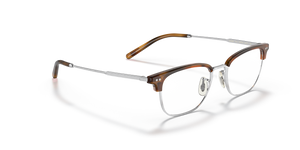 Oliver Peoples Kesten con montura Plateado satinado / Tamarindo - El 3