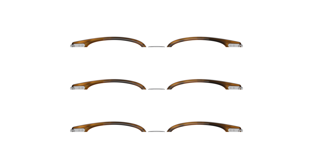 Oliver Peoples Kesten mit Silber gebürstet/Raintree Gestell - Das Bild 5