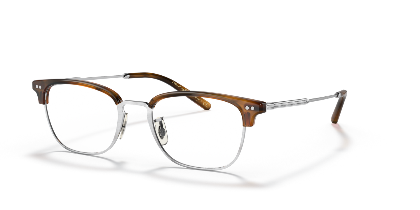 Oliver Peoples Kesten with Brushed Silver/Raintree frame - Image Pins