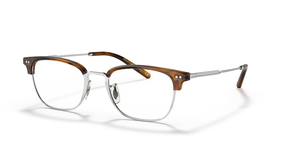 Oliver Peoples Kesten con montura Plateado satinado / Tamarindo - El 2
