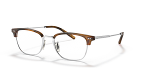 Oliver Peoples Kesten con montura Plateado satinado / Tamarindo - El 1