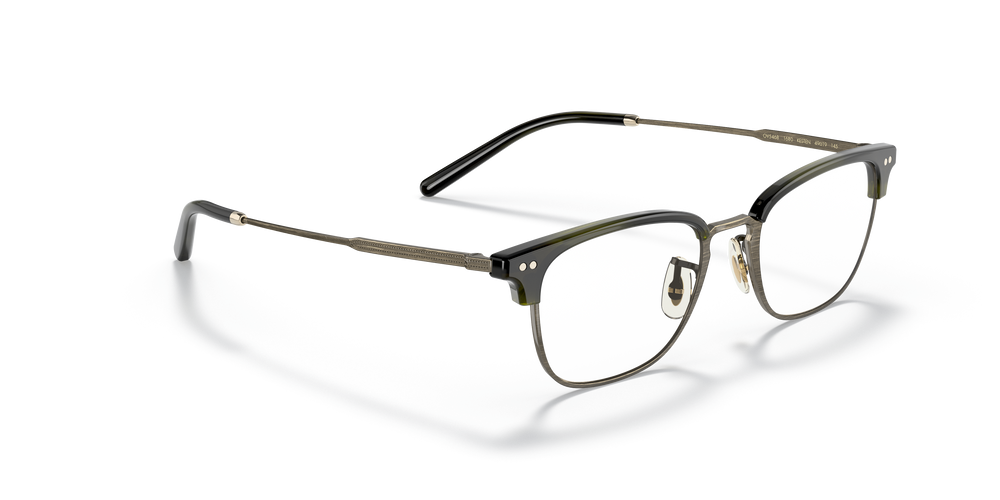 Oliver Peoples Kesten con montura Oro antiguo / Corteza esmeralda - El 3