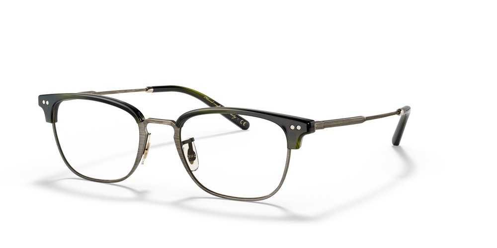 Oliver Peoples Kesten con montura Oro antiguo / Corteza esmeralda - El 1