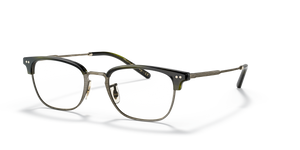 Oliver Peoples Kesten con montura Oro antiguo / Corteza esmeralda - El 1