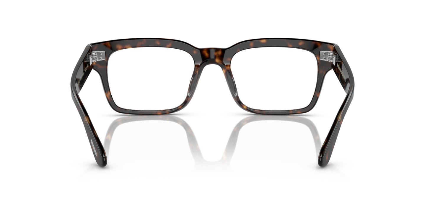 Oliver Peoples Hollins mit 362 Gestell - Bild Stegplättchen