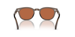 Oliver Peoples Sheldrake 1950 avec une monture Militaire foncé et des verres Orange - image 6