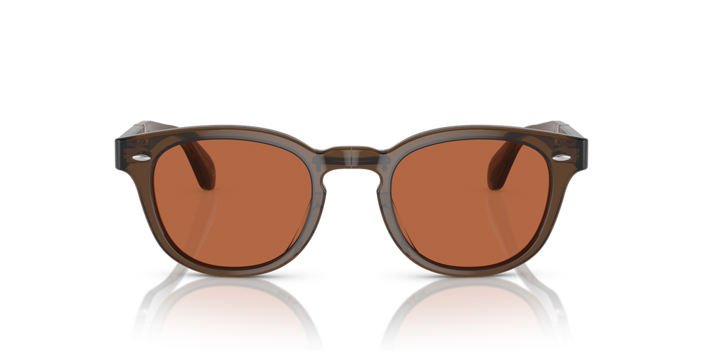 Oliver Peoples Sheldrake 1950 avec une monture Militaire foncé et des verres Orange - image 3